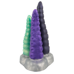 Beasty Cocks Triple Gode Tri Tentak 19 x 9.5cm